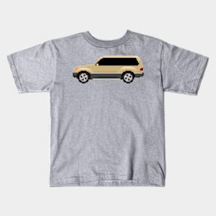 Land Cruiser Pixelart Kids T-Shirt